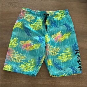 Junior Boys Hurley Tropical Swim Shorts